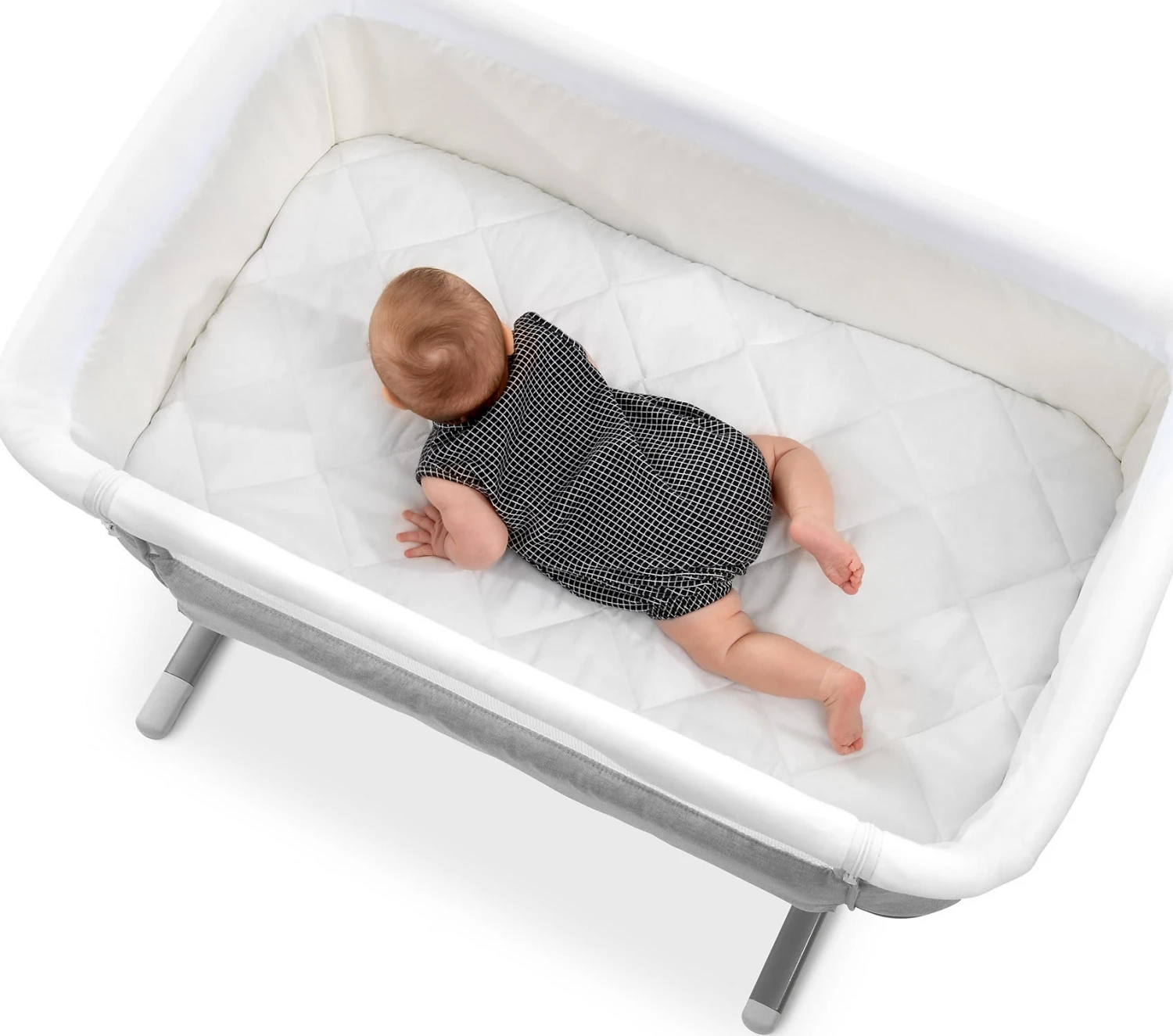 HAUCK Spannbetttuch Bed Me 80x50, White 3 HAUCK Spannbetttuch Bed Me 80x50, White – Bild 3