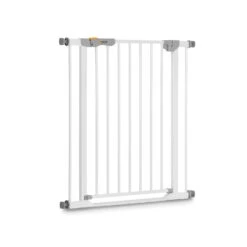 HAUCK Tür- Und Treppenschutzgitter Clear Step Autoclose, 75-80 Cm, White