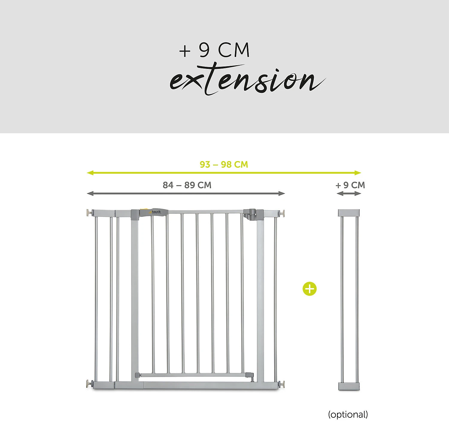 HAUCK Tür-und Treppenschutzgitter Stop N Safe 2, 84 - 89cm Inkl. 9cm Verlängerung... 2 HAUCK Tür-und Treppenschutzgitter Stop N Safe 2, 84 - 89cm Inkl. 9cm Verlängerung... – Bild 2