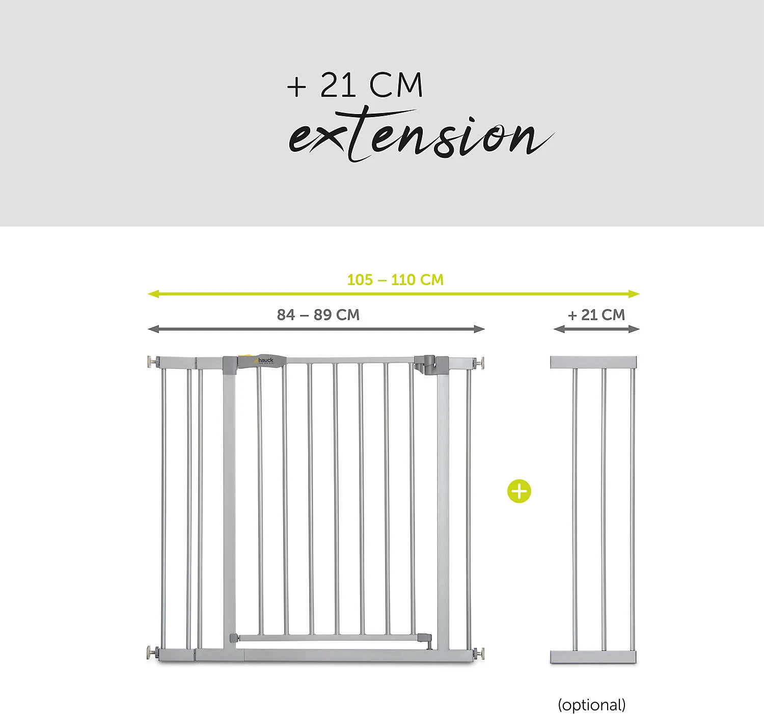 HAUCK Tür-und Treppenschutzgitter Stop N Safe 2, 84 - 89cm Inkl. 9cm Verlängerung... 3 HAUCK Tür-und Treppenschutzgitter Stop N Safe 2, 84 - 89cm Inkl. 9cm Verlängerung... – Bild 3