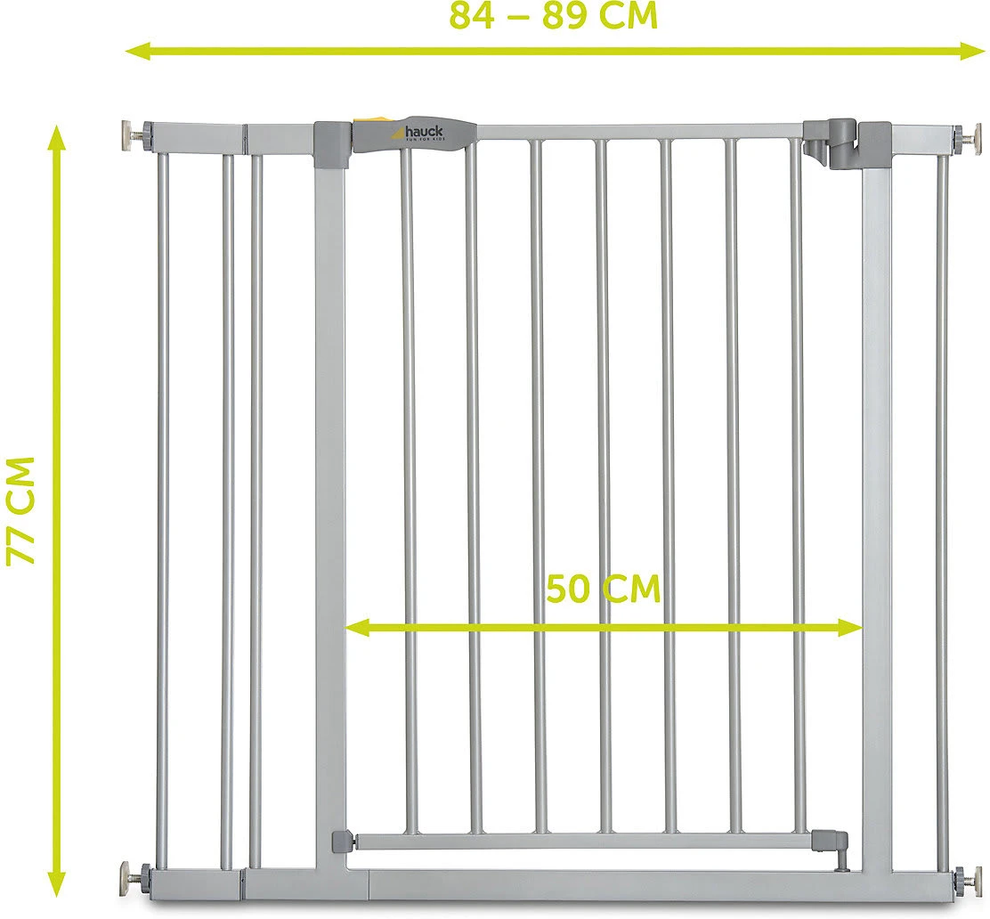 HAUCK Tür-und Treppenschutzgitter Stop N Safe 2, 84 - 89cm Inkl. 9cm Verlängerung... 9 HAUCK Tür-und Treppenschutzgitter Stop N Safe 2, 84 - 89cm Inkl. 9cm Verlängerung... – Bild 9